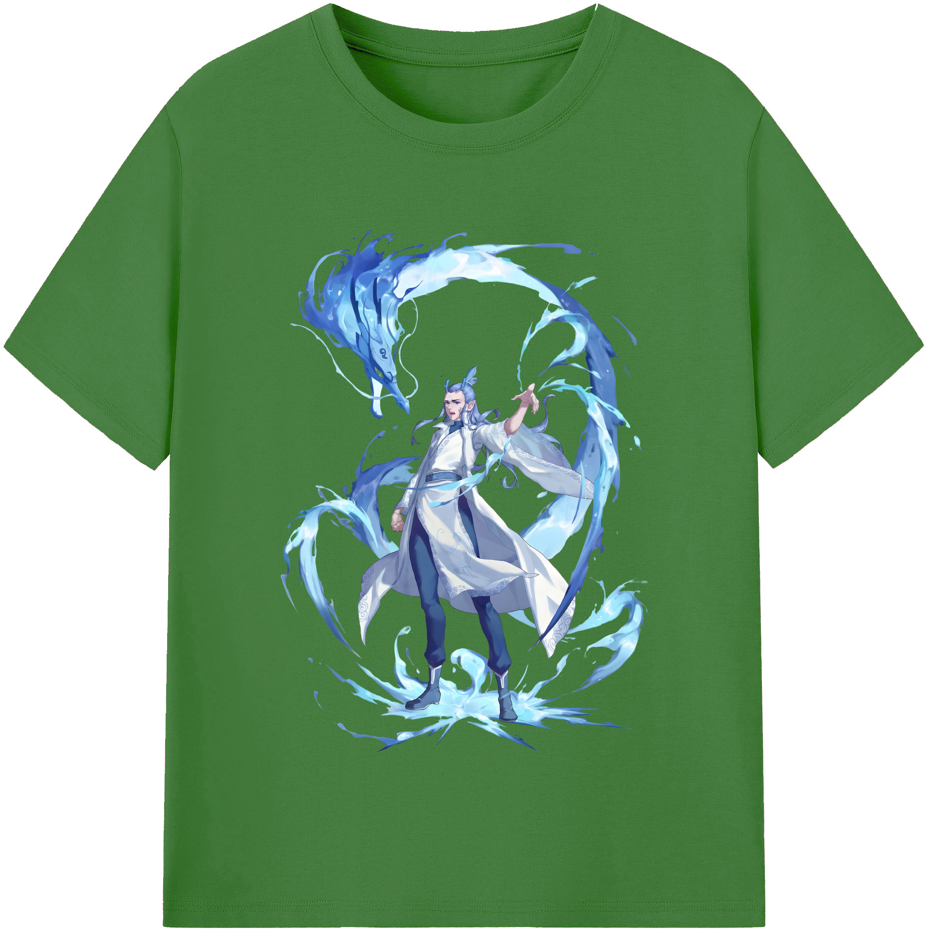 （画像用） Ne Zha 2 ナタ 魔童の大暴れ レディースカジュアルプリントTシャツ（綿100％）